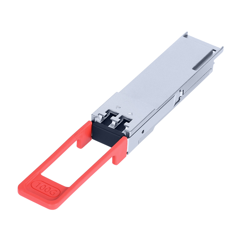 Módulo transceptor LC DOM FIBERTOP 100G ER4 de velocidad múltiple QSFP28 SMF 1310nm 40km