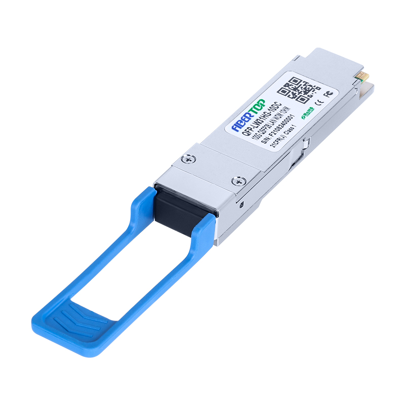 Transceptor SMF 100GBase-LR4 QSFP28 compatible con HP® JL275A 1295 nm a 1309 nm 10 km LC DOM