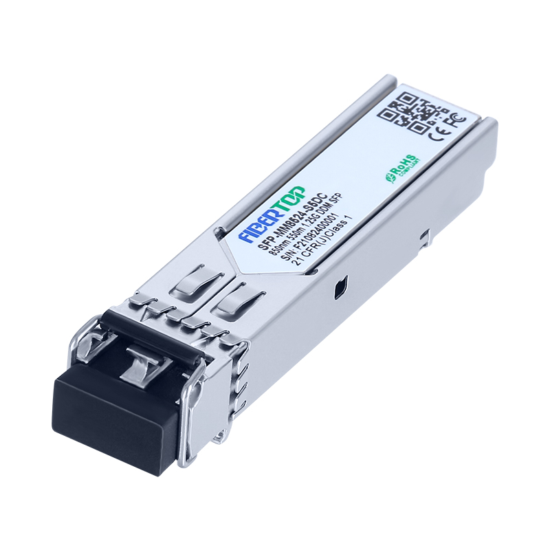 Transceptor SFP 1000Base-SX compatible con HW® SFP-1.25G-SX MMF 850 nm 550 m LC DOM