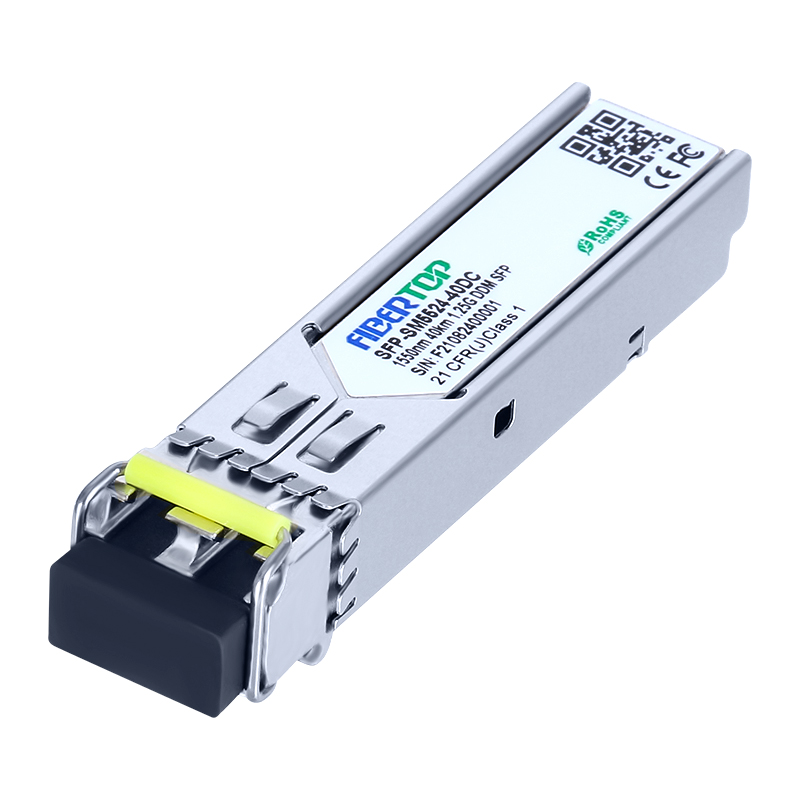 Cisco® GLC-EX-SM1550-40 Compatible 1000Base-EX SFP Transceptor SMF 1550nm 40km LC DOM