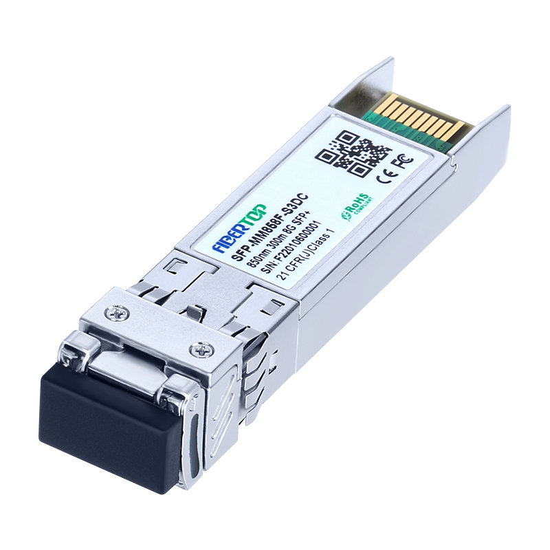 Brocade® XBR-000147 Compatible 8G Fibre Channel SR SFP+Transceptor MMF 850nm LC DOM