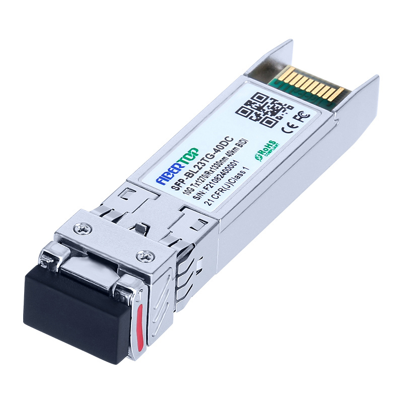 Transceptor SFP SFP 10G BIDI compatible con Cisco® SFP-10G-BX40U 1270nm Tx/1330nm Rx 40km LC DOM único