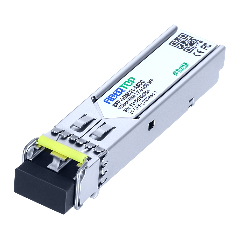 Transceptor SFP 1.25G compatible con Arista Networks® SFP-1G-EZX-160 SMF 1550 nm 160 km LC DOM