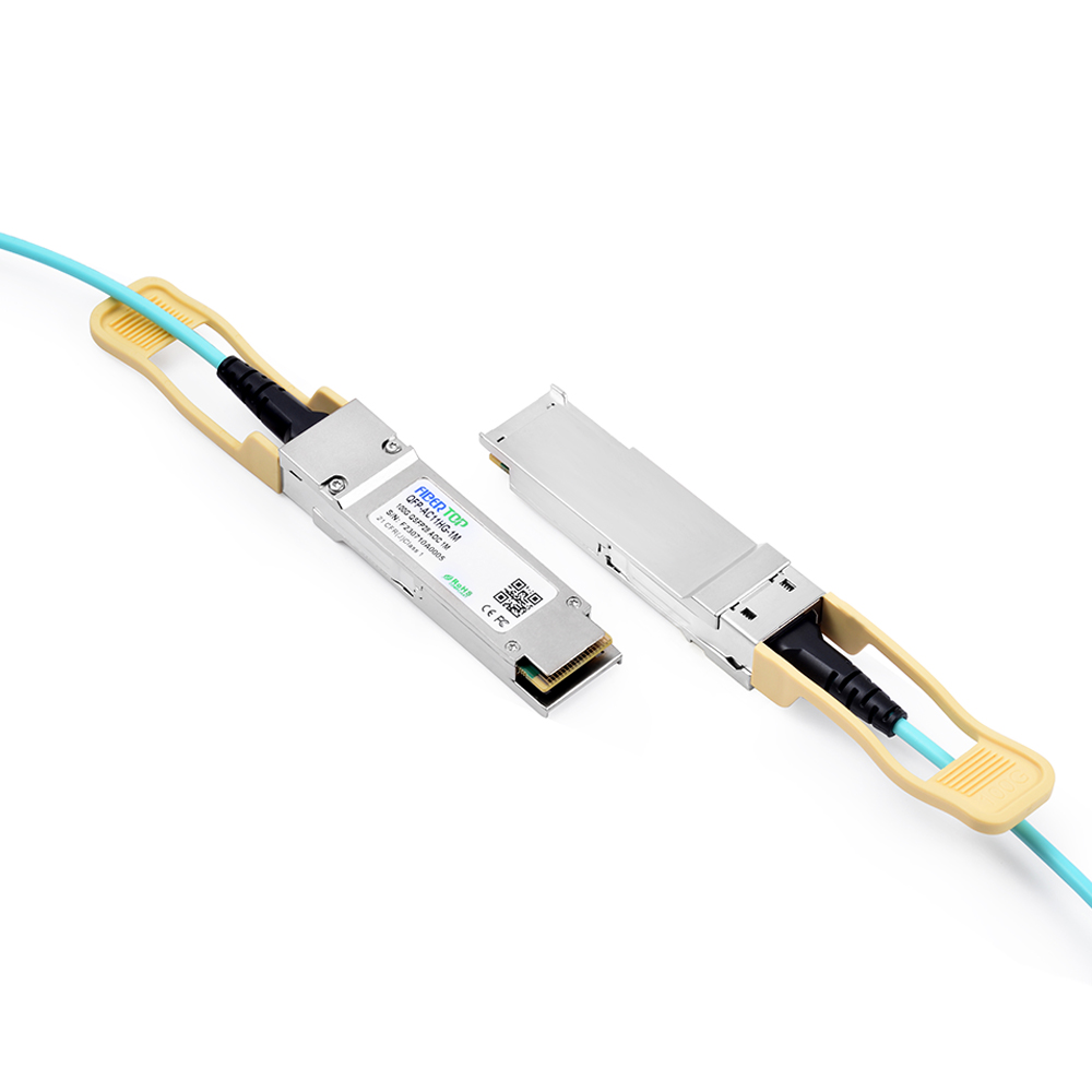 Cable óptico activo 100GBase-AOC QSFP28 compatible con Juniper Networks JNP-100G-AOC-3M