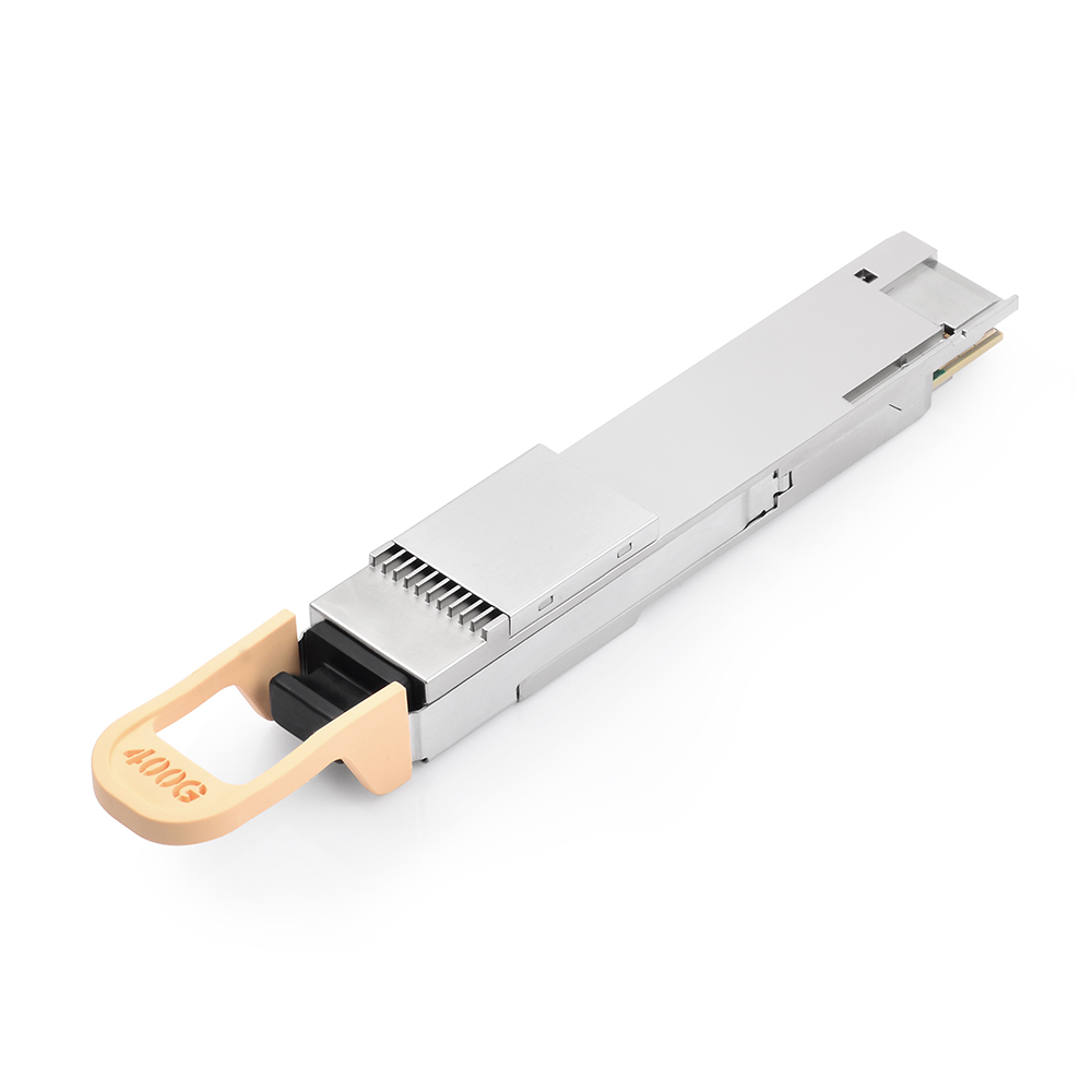 Transceptor óptico MPO compatible con Huawei 02312NPG 400GBASE-SR8 QSFP-DD 850nm 100m para centro de datos AI